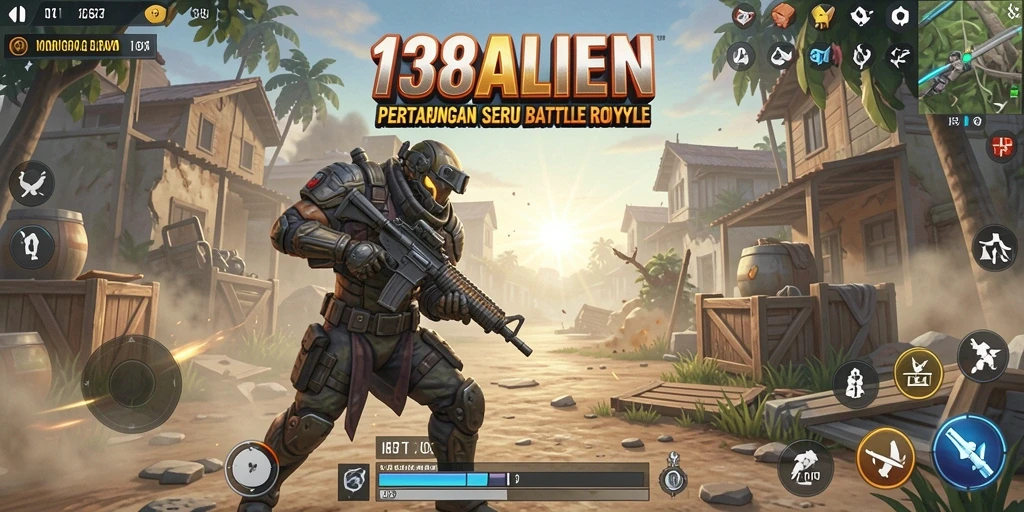Gameplay mendebarkan dan intens dalam 138ALIEN.