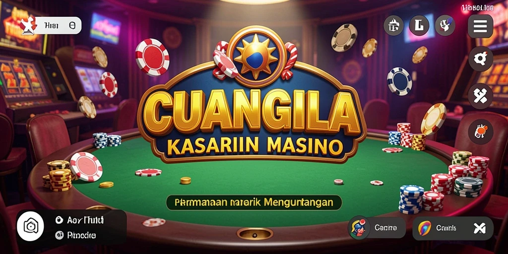 Tampilan menarik dari gameplay CUANGILA yang penuh aksi Kasino.