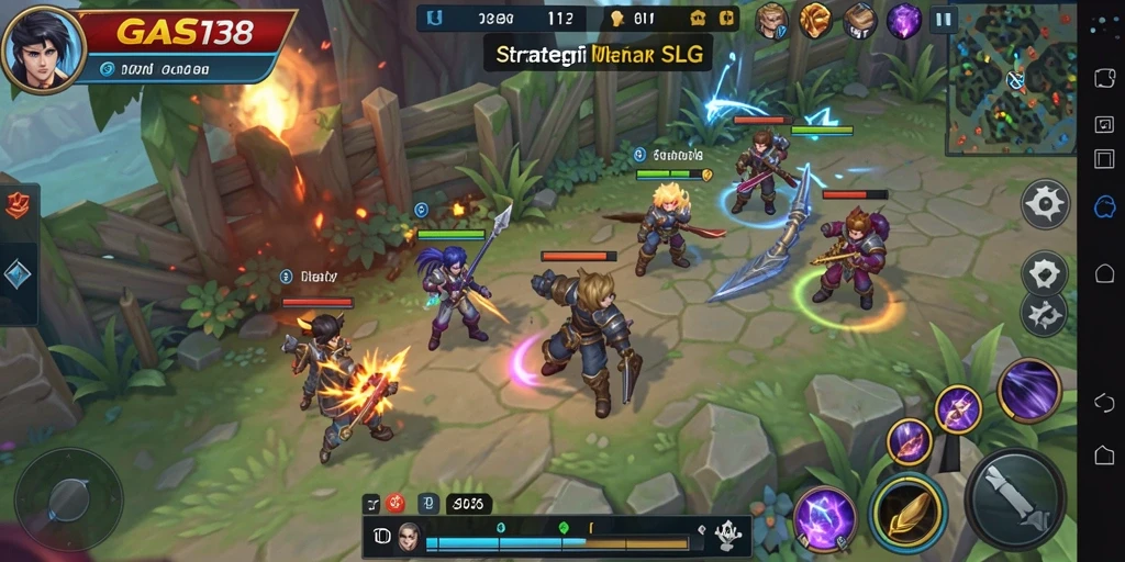 Tampilan gameplay <strong>GAS138</strong> dalam aksi strategi yang seru.