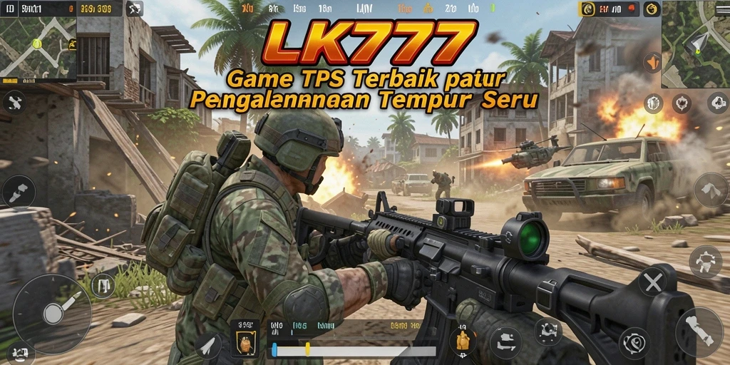 Gameplay LK777 yang seru dan mendebarkan saat bertempur di medan perang.