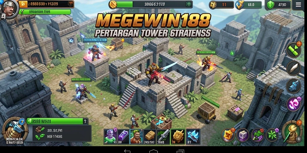 Tampilan gameplay seru dan menegangkan di MEGEWIN188.