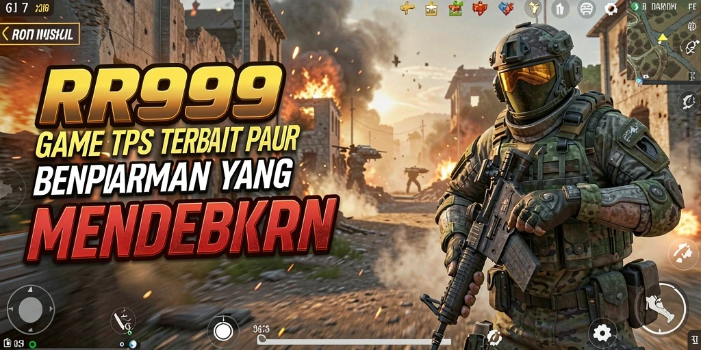 Gameplay mendebarkan RR999 di medan perang.