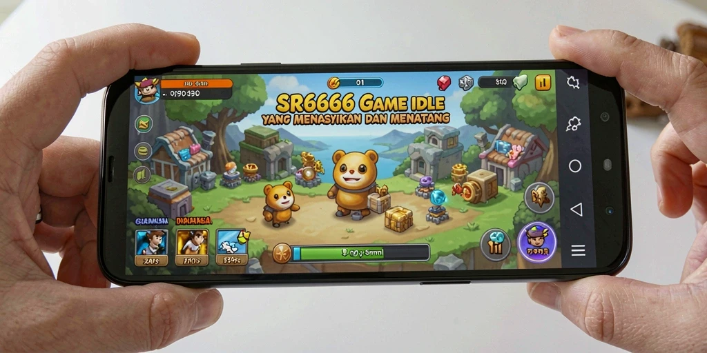 Screenshot gameplay SR6666 yang menampilkan aktivitas Idle yang menarik.